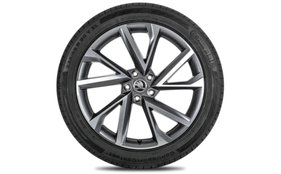 Complete summer alloy wheel Vega 20" for Kodiaq