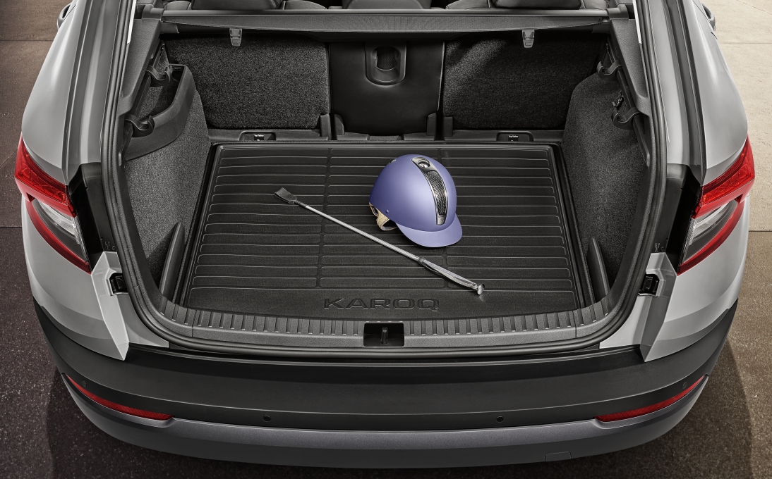 Double-sided boot mat Karoq