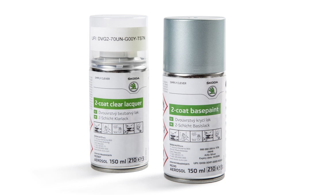 Lakový sprej stříbrná Arctic metalíza