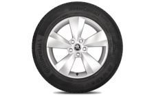 Complete winter alloy wheel Nanuq 17" for Kodiaq