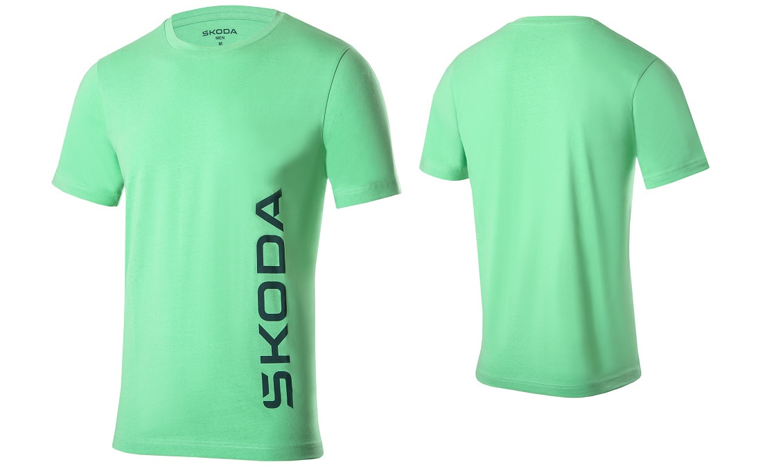 Men's T-shirt Škoda electric