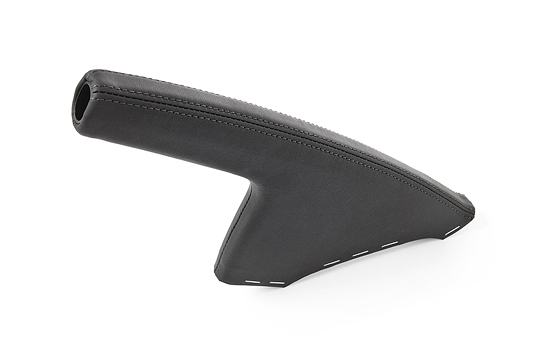 Kožená rukojeť ruční brzdy