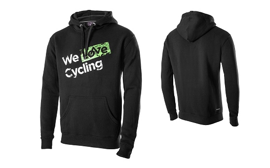 Pánská mikina „We love cycling“ Oficiální E-shop Škoda Auto