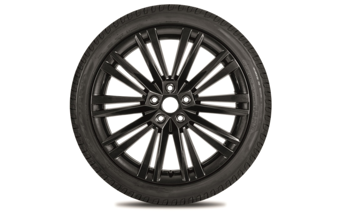 Complete summer alloy wheel Canopus 19" for Superb III