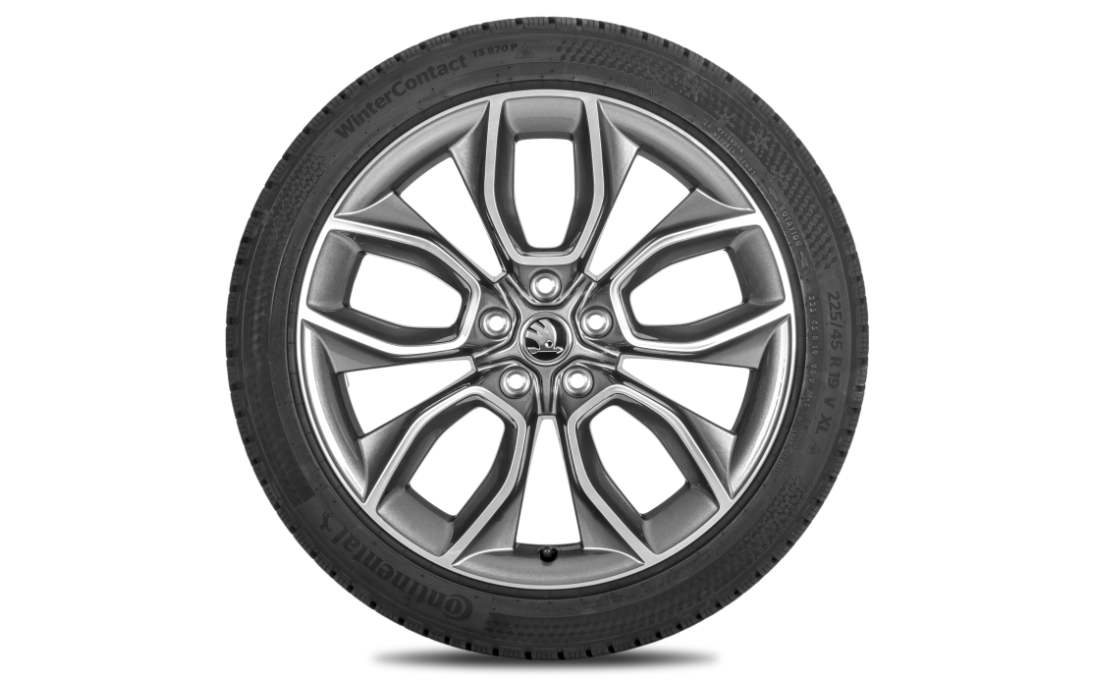 Kompletní zimní kolo Crater 19" pro Karoq (4x4)