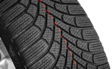 Kompletní zimní kolo Crystal 17" pro Superb IV