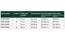 Bezpečnostní pás pro psy - "S"