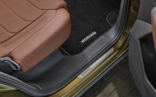 Dekorativní prahové lišty Kodiaq