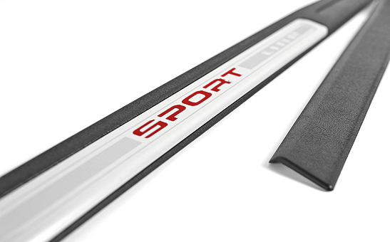 Dekorativní prahové lišty Octavia II