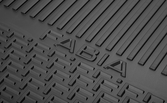 Rubber boot mat Fabia III Combi