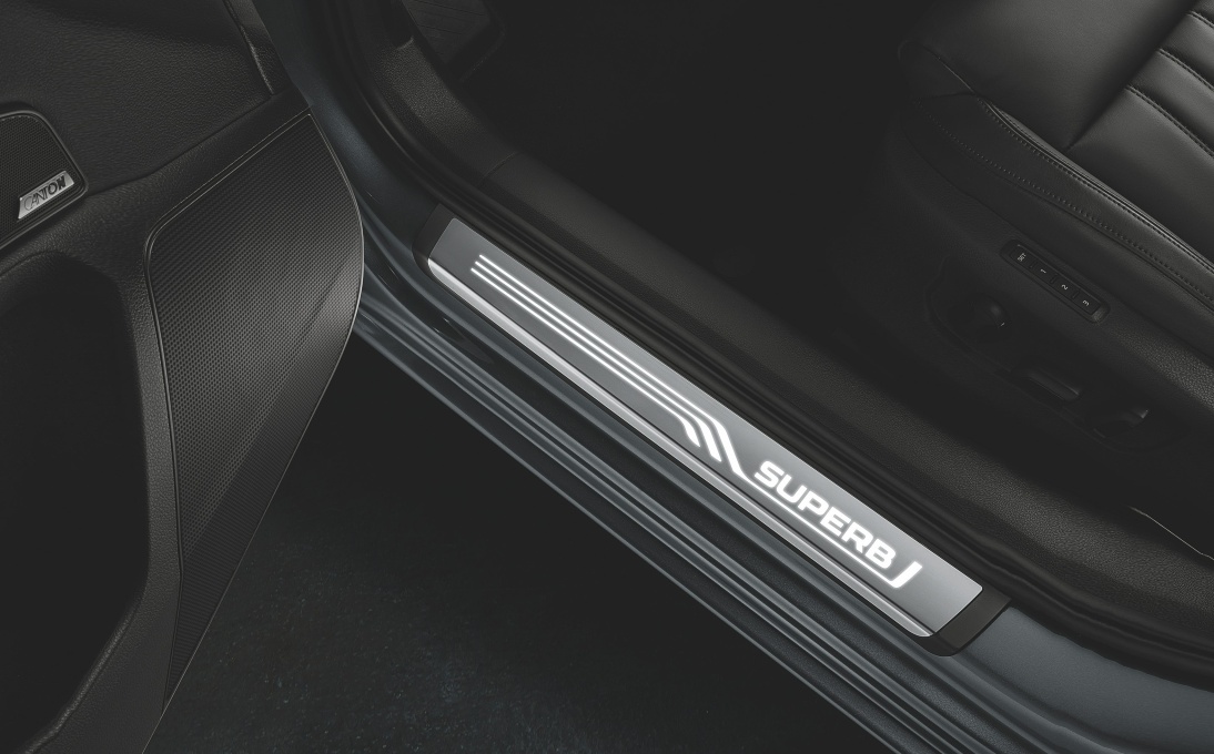 Podsvětlené prahové lišty