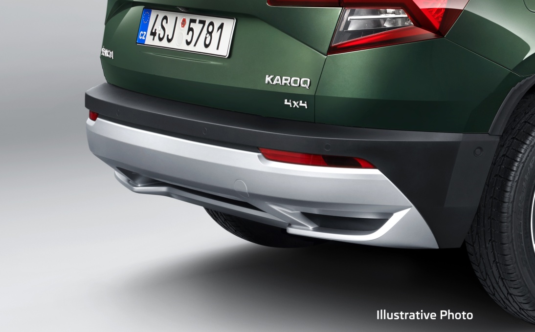 Rear bumper spoiler for Karoq