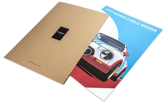 Škoda Icons RS 130 Poster