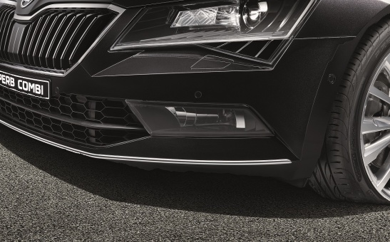 Lišta předního nárazníku Superb III