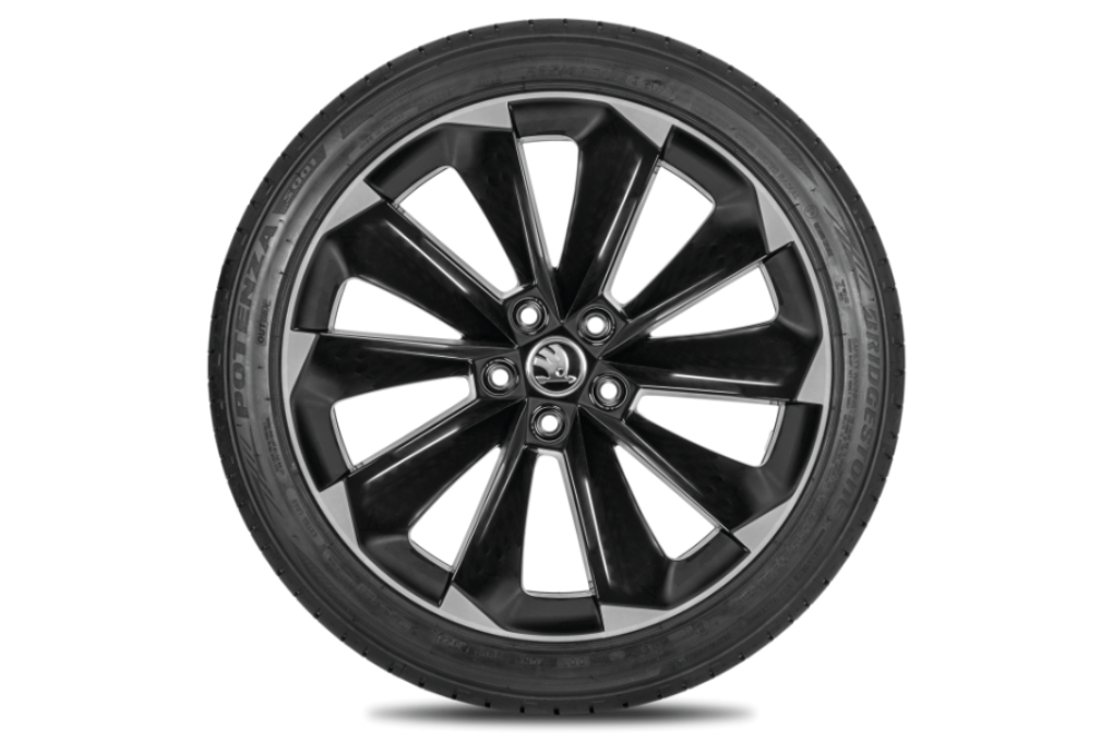 Complete summer alloy wheel Supernova 19" for Superb III