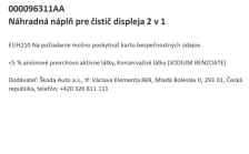 Náhradní náplň pro čistič displeje 2v1