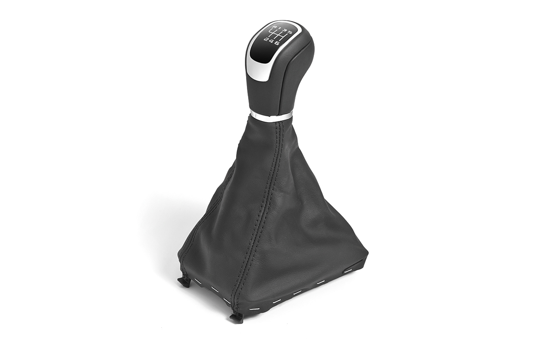 Leather gearshift 6° Superb II