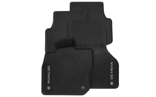 All weather foot mats Octavia IV Official Skoda Auto E shop