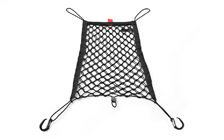 Dvojitá síť mezi přední sedadla