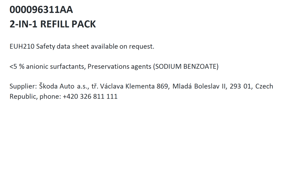 Náhradní náplň pro čistič displeje 2v1