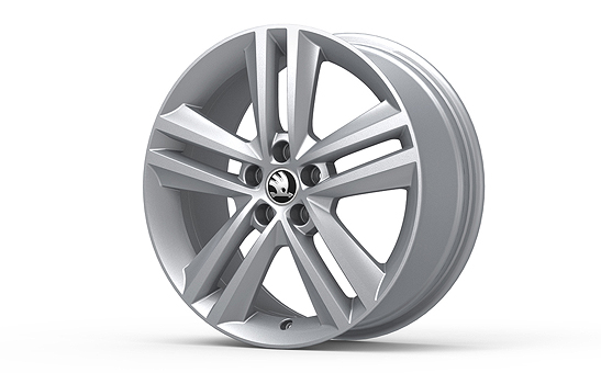 Alloy wheel RAY 17" for FABIA III, RAPID, OCTAVIA II