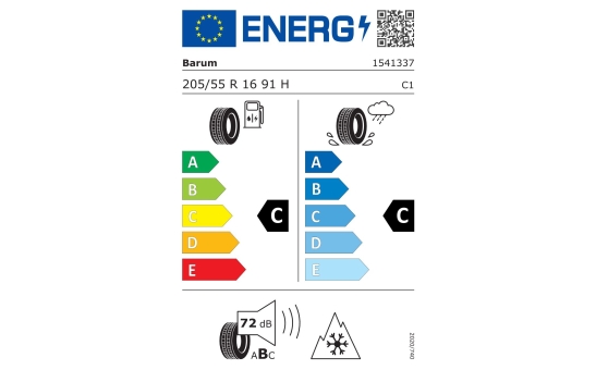 Complete winter steel wheel 16" for Scala